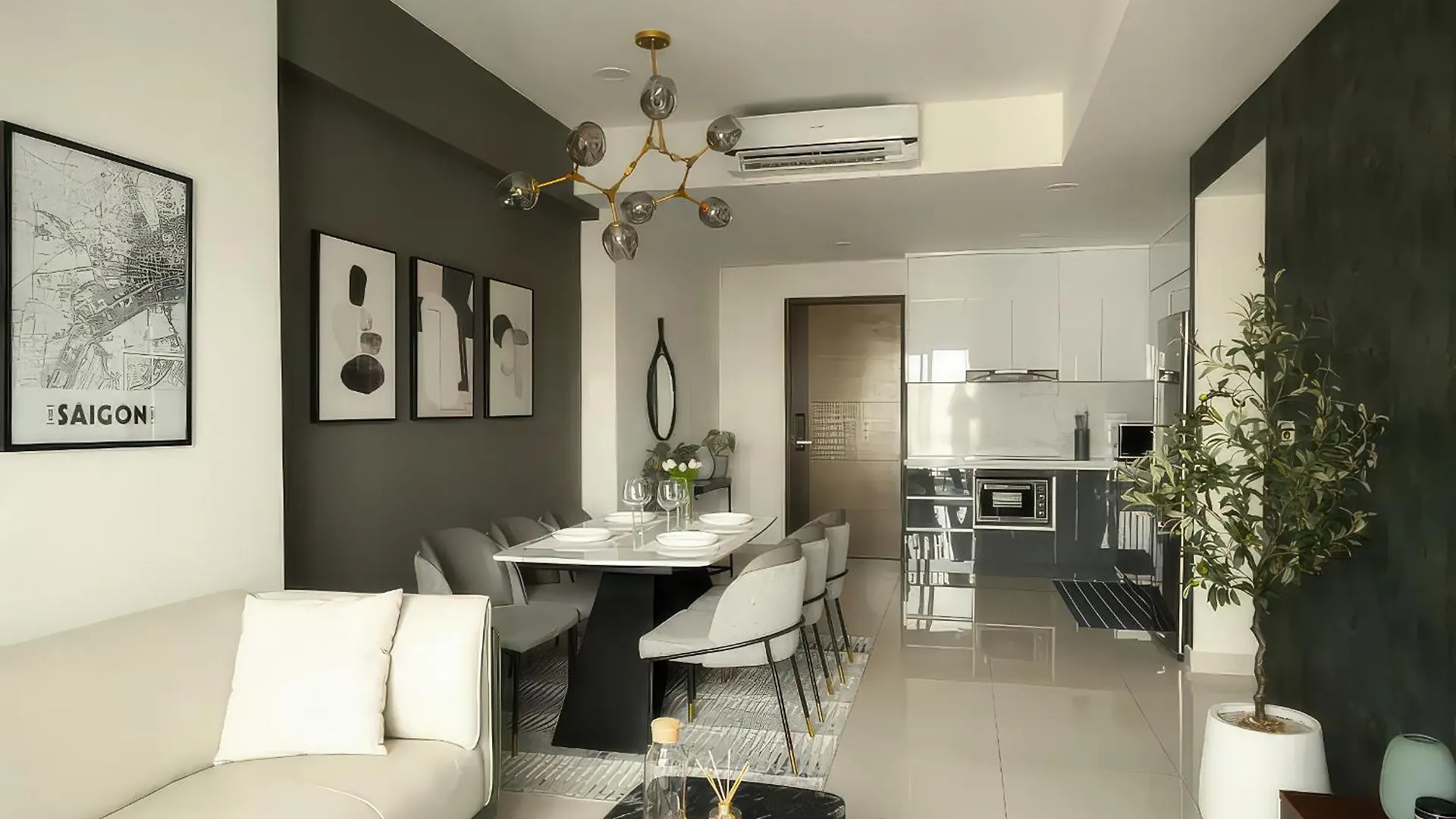 Urban Zen Saigon - Soho Residence D1 Ho Či Minovo Město Vietnam