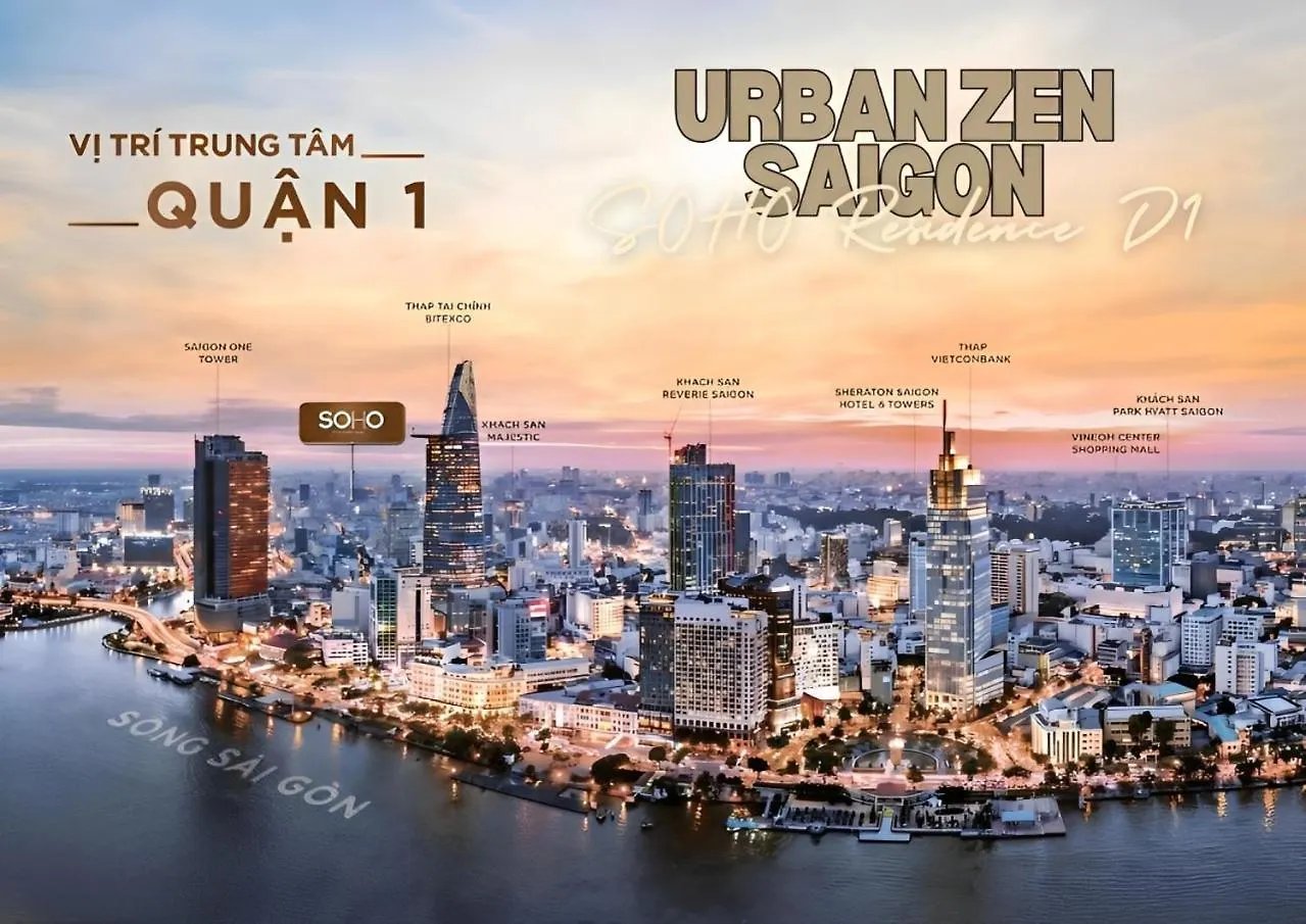 Apartment Urban Zen Saigon - Soho Residence D1 Ho Chi Minh City Vietnam